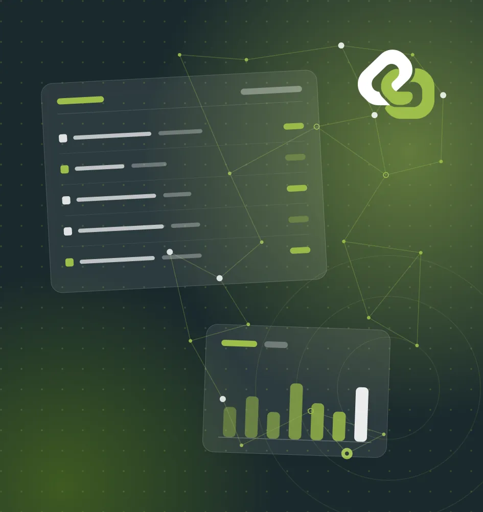 Team working with company data